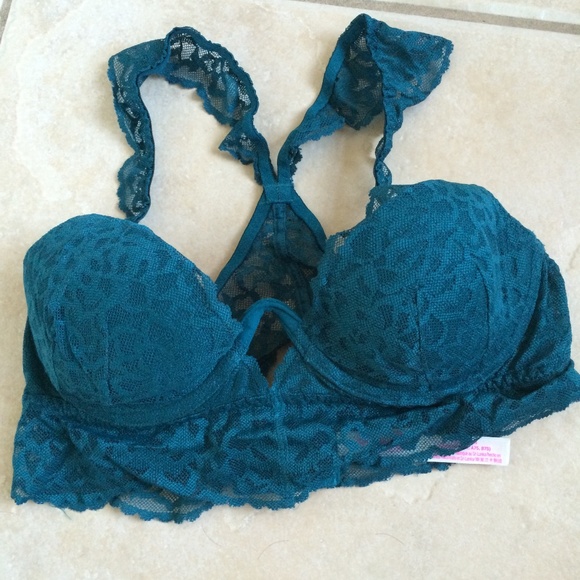 PINK Victoria's Secret Other - ❗️3 / $20❗️ Victoria's Secret teal lace bralette